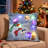 Christmas LED Pillows Holiday Gifts LED Pillows That Can Flash Or Stay On Two Mode Switching  Printed Sofa Pillows Cushions Pillowcases