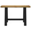120cm Solid Wood Top Console Table