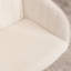 Fauteuil ergonomique Ty Velvet Beige - Pivotant, réglable, rembourrage confortable, bureau doré stable avec housse Bureau ergonomique, base solide-836896778