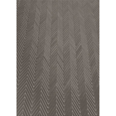 Tapis de la surface brune en laine touffeté à la main Heald