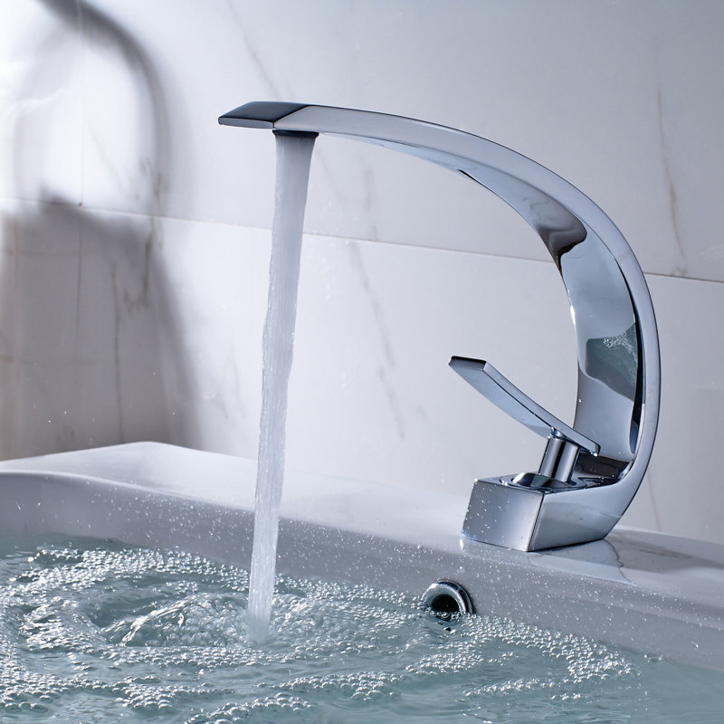 Single-Hole Bathroom Faucet, Chrome