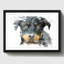 Rottweiler Dog - Wall Art-23697838-23697839