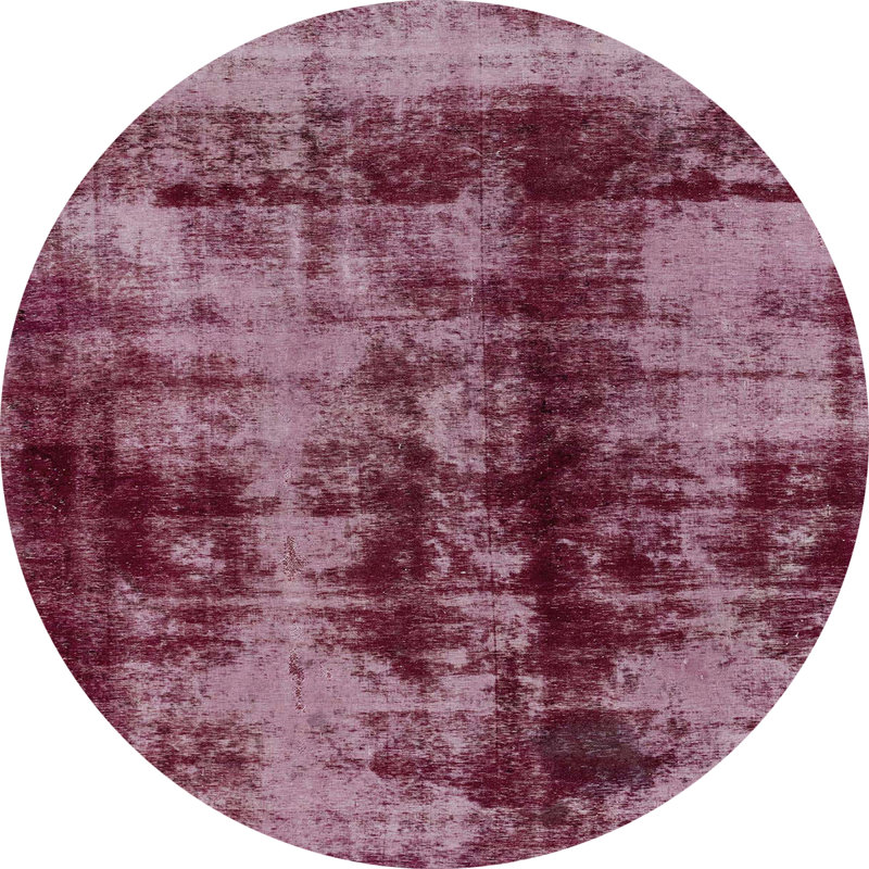 Abstract Indoor Rug, Round 8'