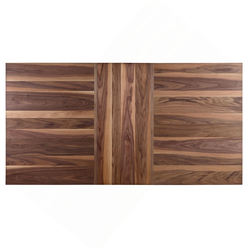 Rivera Natural Walnut Extension Dining Table