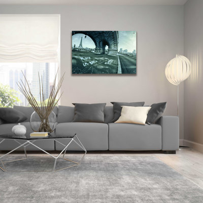 «Paris Tennis» par Sebastien Lory, art en verre acrylique