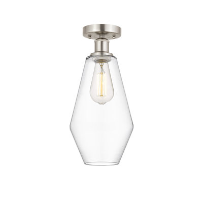 Amylea Glass Semi Flush Mount