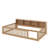 Twin XL Size Floor Bed With Cabinets And USB Ports-528599131