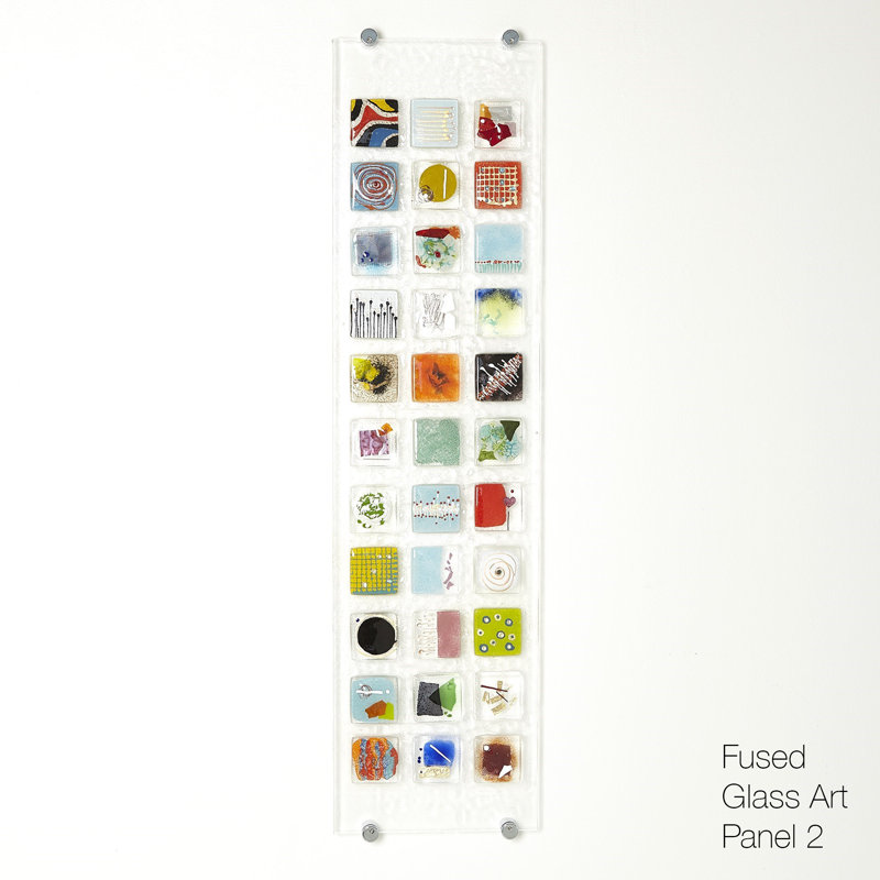 Fused Glass Art Panel 2