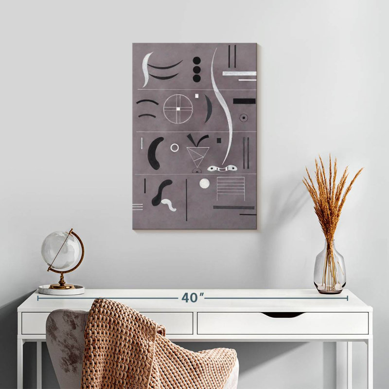 Four Parts, 24" H x 16" W
