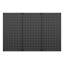 Panneaux perforés métalliques, 61 x 30,5 cm, 3 panneaux, organisateur mural robuste en acier, noir