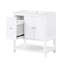 Meuble-lavabo simple 30 po avec plateau Cavas