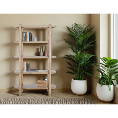 4 tablettes, bibliothèque