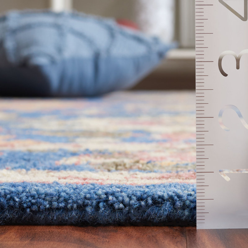 Tapis en laine / coton Longkesh, Rectangle de 5 pi x 8 pi