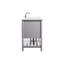 Ensemble de meuble-lavabo simple 60 po Krish-533974063