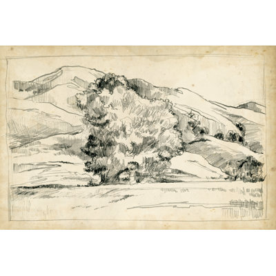 Mountain Sketch II by - Painting