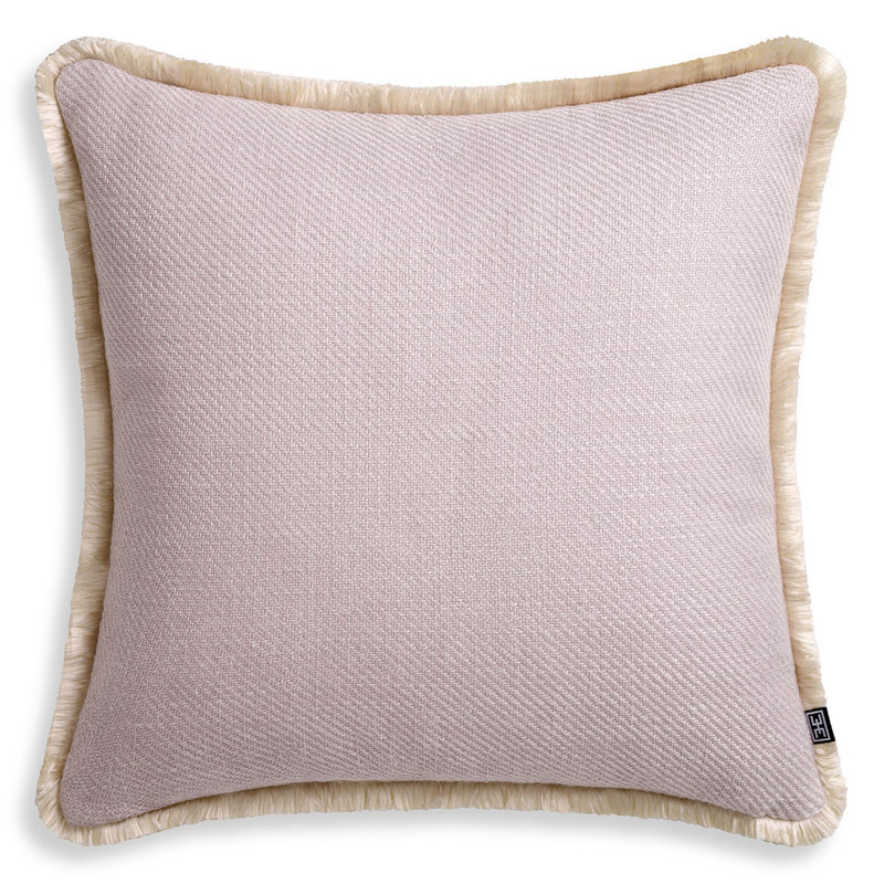 Cancan Pillow Cover & Insert, 19.69"H x 19.69"W, Amber, Square