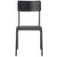 Jason 46cm H Stacking Side Chair in Brown-129505510-129505511