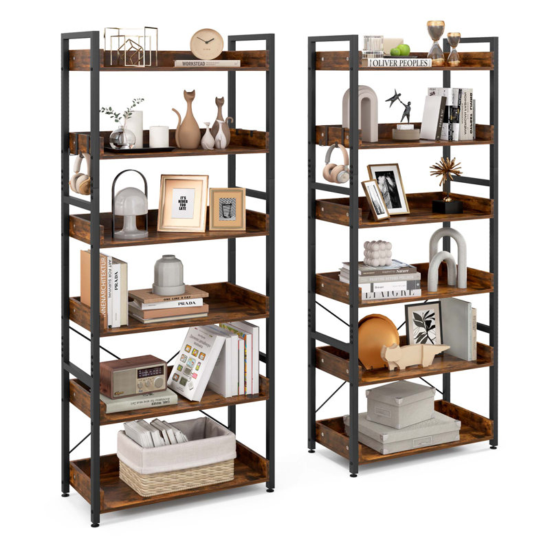 Teas 27 " W Iron Shelving Unit