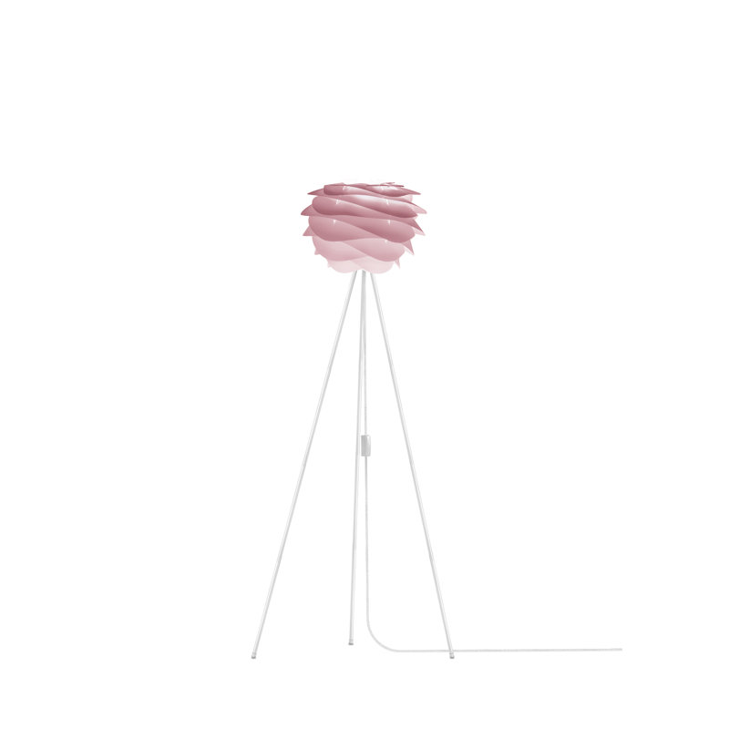 Lampe trépied 52 po Carmina, Blanc, Sahara