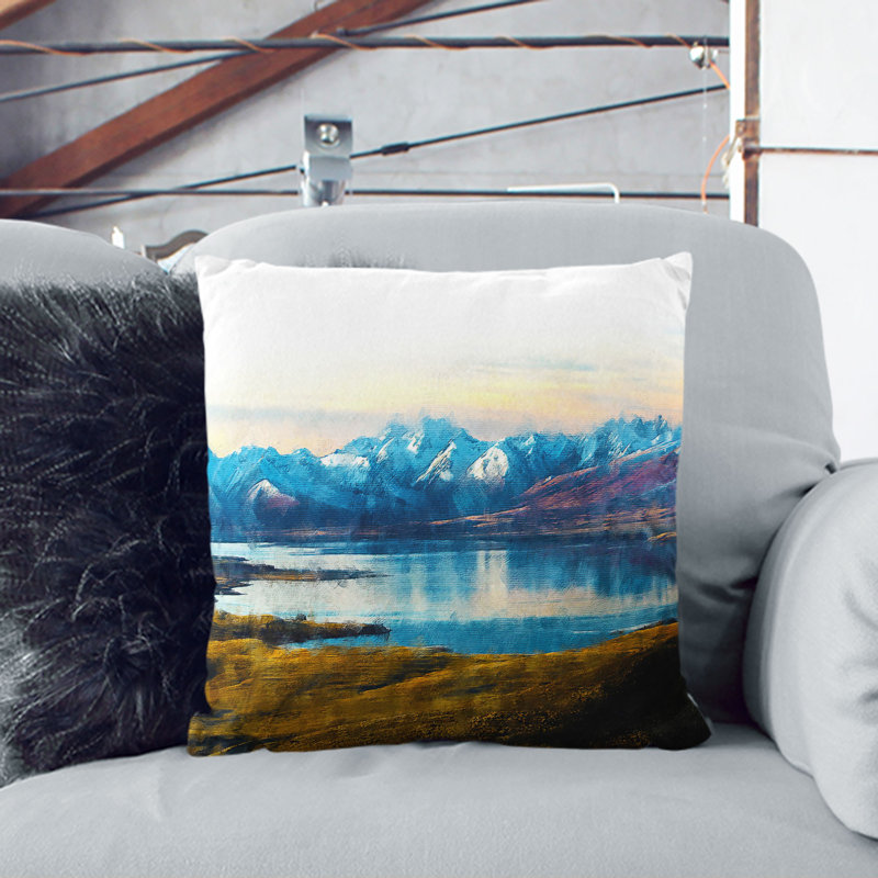 Square Cushion, 55cm H x 55cm W x 20cm D, Stone