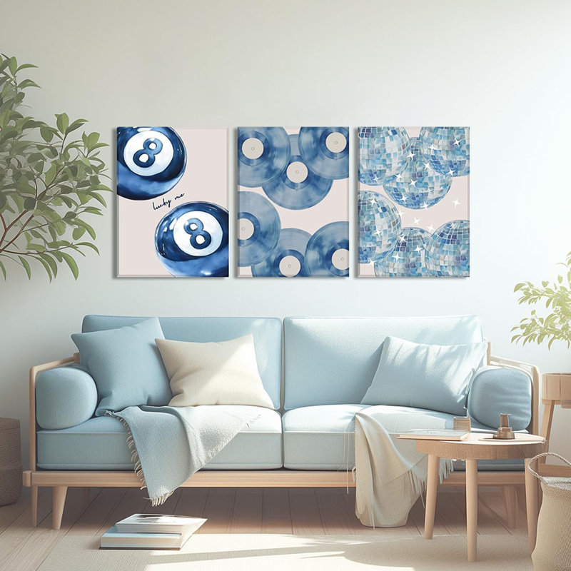 3 Piece Wrapped Canvas Print