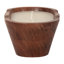 Bougie multi-mèches en bois d'acacia et cire Jeimi-89104223