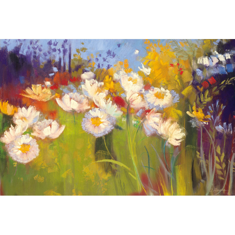 Contemporary Meadow 1 Piece Wrapped Canvas Painting, 51cm H x 76cm W x 3.8cm D