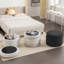 Solid + Manufactured Wood Accent Stool-332056808