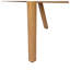 Ensemble de 2 chaises de salle à manger d'extérieur en bois d'acacia avec finition en teck et coussins