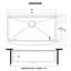Ruvati 36" L x 22" W Farmhouse Kitchen Sink-78241666