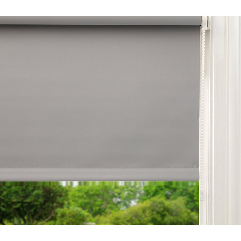 Roller Blind, 150cm W x 160cm L, Grey