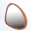 Miroir mural asymétrique, grand miroir de taille-89136088