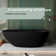 Coral Way 67'' x 34'' Solid Surface Stone Freestanding Soaking Bathtub