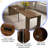 118''-23.62'' Multifunctional Extendable Dining Table With Outlet, Space Saving Kitchen Table With 5 Extension Panels-39651832