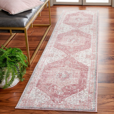 Lowrey Ivory Gray/Pink Rug