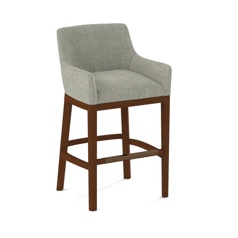 Upholstered Stool, English Saddle, 61558-61