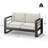 LOVESEAT WITH CUSHION