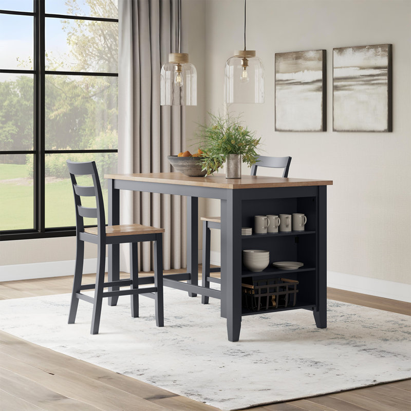 Tabouret de bar Malkin, Bleu