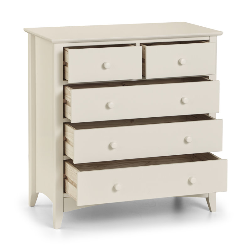 Kingsbury 83cm W 5 - Drawer Chest of Drawers