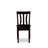 Boston 3-Piece Modern Set Contains a Round Table and 2 Faux Leather Kitchen Dining Chairs, Cappuccino-1930043241