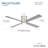 Falco 54" Led Flush Mount Ceiling Fan-116794734-116794736