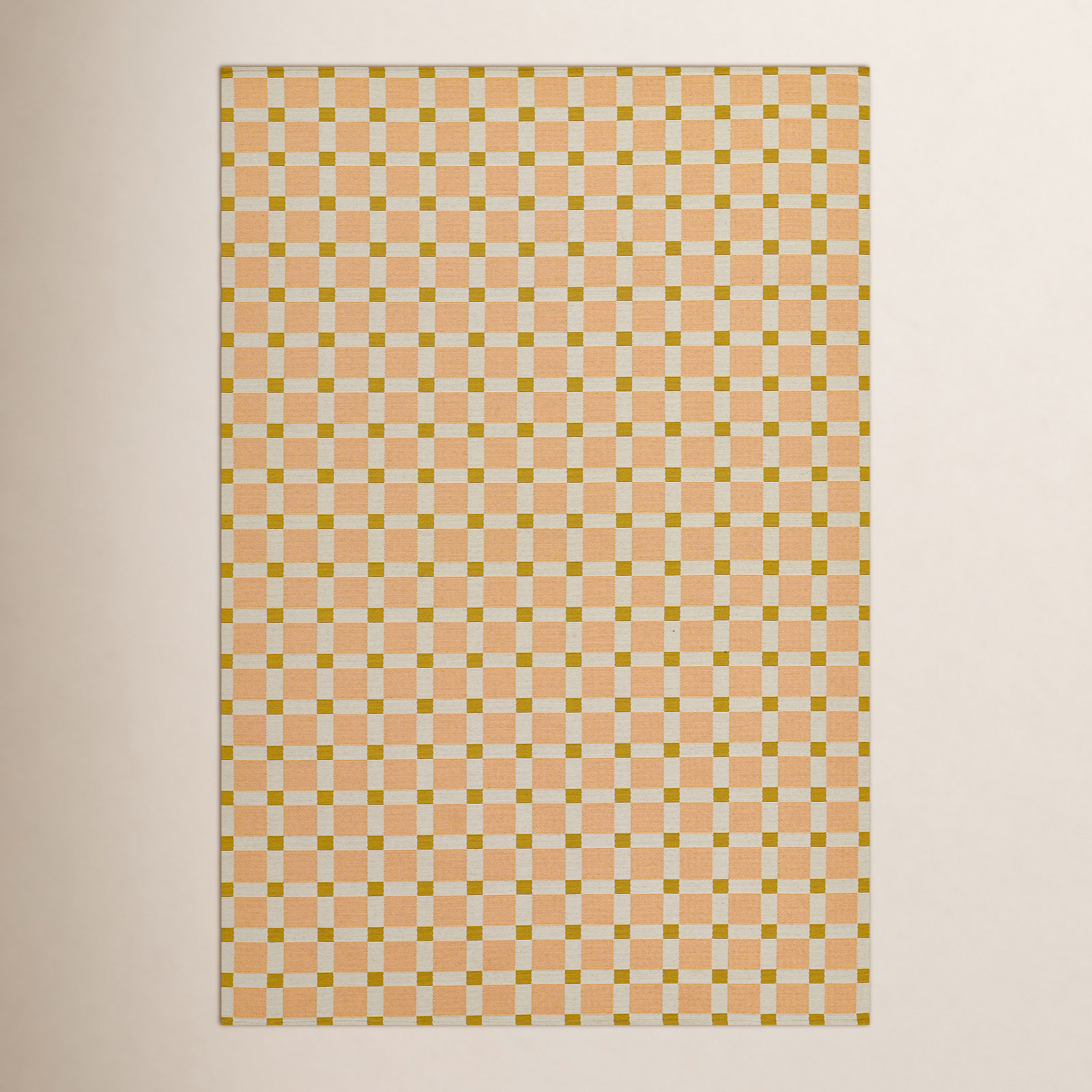 Icon Pink Geometric Outdoor Rug, Rectangle 5'3" x 7'6"