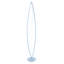 Lampe sur pied blanche 60 po Garritt
