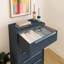 Commode 5 tiroirs Naima - Bleu marine-2090917765-2104125005