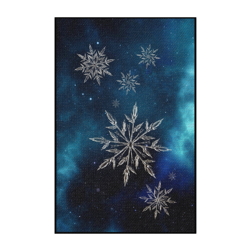Tapis bleu Star, Rectangle 2 pi x 5 pi