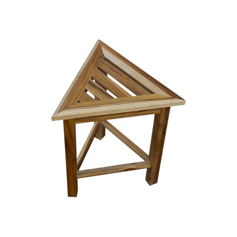 Sup Teak Shower Bench, Natural