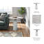 Table d'appoint ronde en pierre Kramer