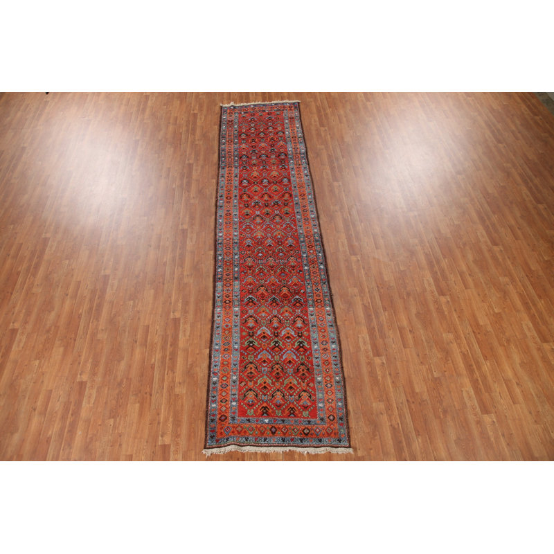 Tapis antique à teinture végétale 3 x 14