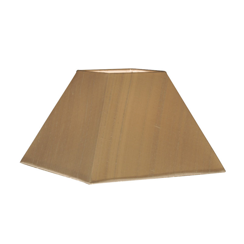 Renteria 21cm H Square Lamp Shade, Beige