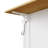 48Inch Large Kitchen Island With 2 Bar Stools, Power Outlet, Door Internal Storage Rack, Kitchen Storage Cart On 5 Wheels With Drop Leaf, 5 Open Side Racks, 2 Drawers,For Kitchen,Dining Room